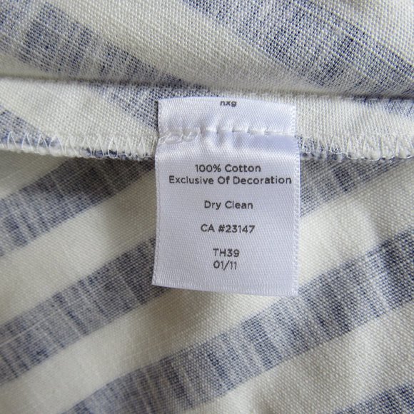 TALBOTS SHORELINE Chevron Striped Dress Size 16P - Picture 11 of 13